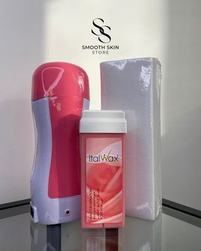 Набір для депіляції з воском в картриджі Italwax Троянда: руки, ноги, спина, торс &mdash; фото товару в магазині Smooth Skin Store