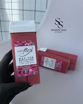 Віск у картриджі Italwax Flex Малина 100 мл &mdash; фото товару в магазині Smooth Skin Store
